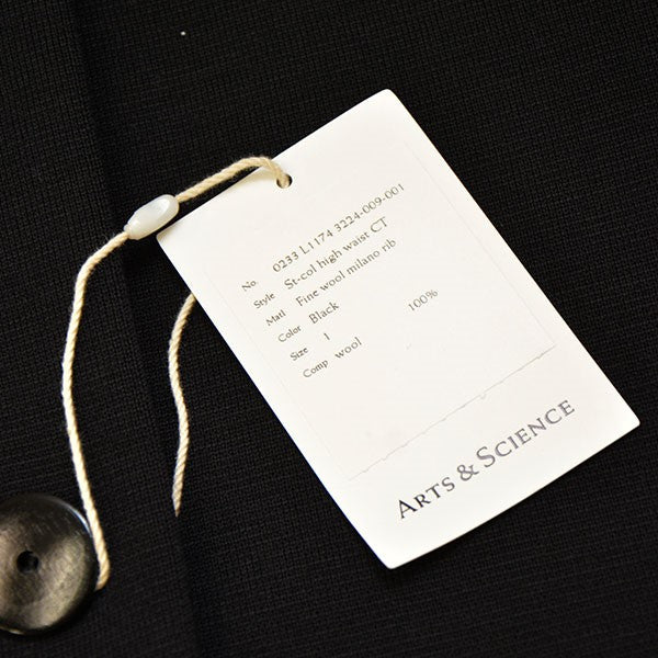 ARTS＆SCIENCE Stand Collar High Waist Coat スタンドカラーハイウエストコート 0233-L1174-3324 古着・中古-6枚目のアイテム画像