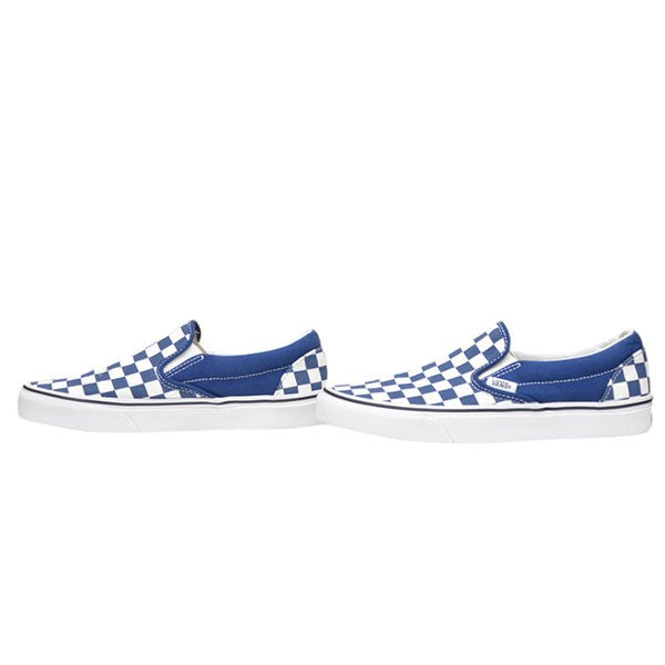 VANS(バンズ) チェッカースリッポン スニーカー SLIP-ON ブルー×ホワイト サイズ 24cm｜【公式】カインドオルオンライン  ブランド古着・中古通販【kindal】