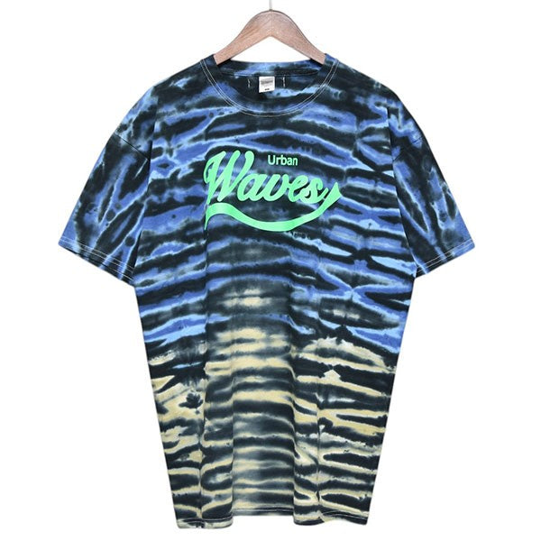 SYUMAN．(シュウマン) TIE DYED TEE タイダイ染めTシャツ ブルー