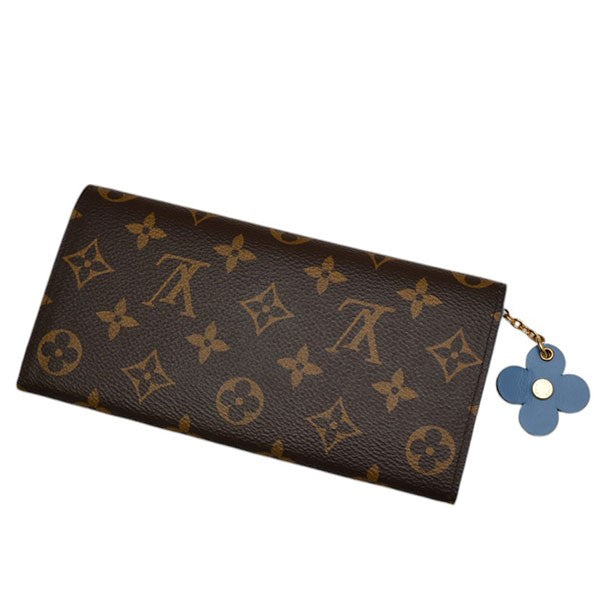 LOUIS VUITTON(ルイヴィトン) モノグラム ポルトフォイユ エミリー フラワー 長財布 M63895 M63895  ブラウン｜【公式】カインドオルオンライン ブランド古着・中古通販【kindal】