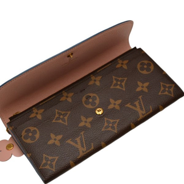 LOUIS VUITTON(ルイヴィトン) モノグラム ポルトフォイユ エミリー フラワー 長財布 M63895 M63895  ブラウン｜【公式】カインドオルオンライン ブランド古着・中古通販【kindal】