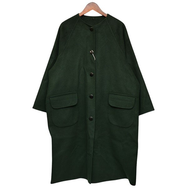 ARTS＆SCIENCE(アーツアンドサイエンス) Attached collar coat 2wayカラーロングコート  0233-L1171-3325 0233-L1171-3325 グリーン サイズ 1｜【公式】カインドオルオンライン  ブランド古着・中古通販【kindal】