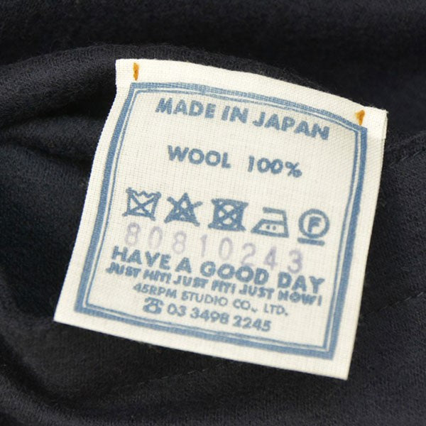 フォーティファイブアールのジャージフラノの908シャツジャケット 80810243です。 45R アウター 古着・中古アイテム