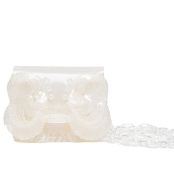 マメクロゴウチの2024SS Transparent Sculptural Micro Chain Bag ミニチェーンショルダーバッグ MM15-AC097SSです。 mame kurogouchi バッグ 古着・中古アイテム