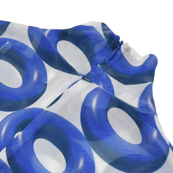 YOHEI OHNO(ヨウヘイオオノ) 2023SS Donut Pattern Mesh Top