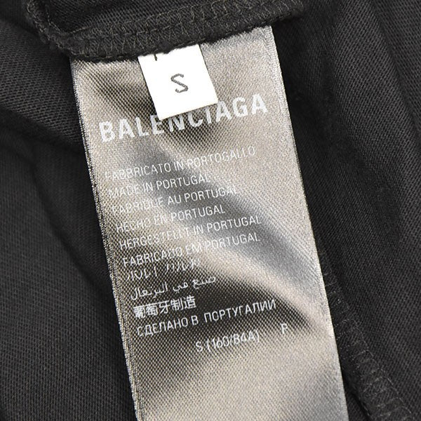 BALENCIAGA 2024SS Valentine CD T shirt バレンタインCDダメージ加工Tシャツ 764235 古着・中古-8枚目のアイテム画像
