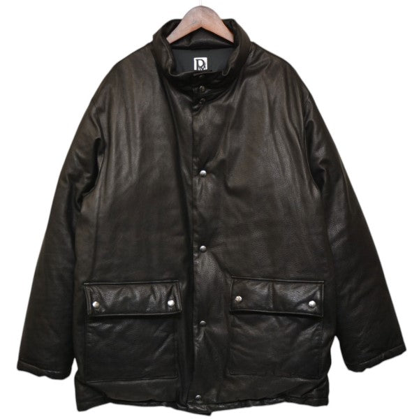 RAKINES×WAGAMAMA 2023AW レザーダウンジャケット 10S23FW212B 古着・中古-1枚目のアイテム画像