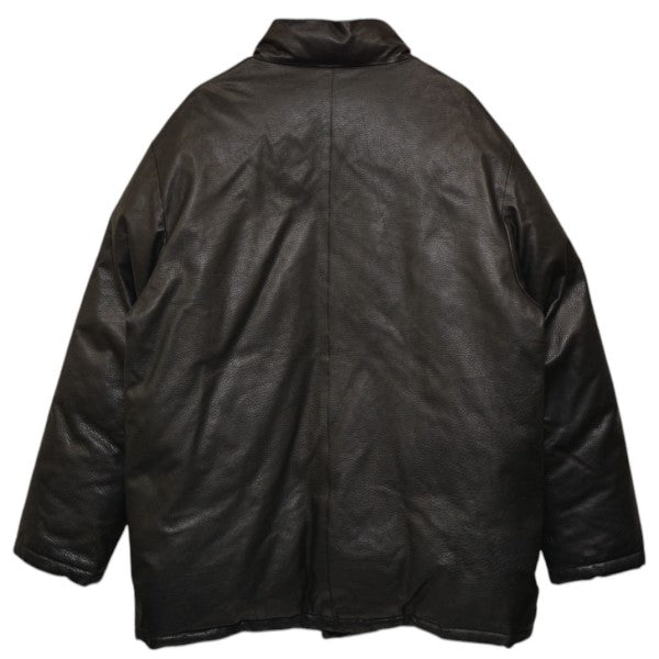 RAKINES×WAGAMAMA 2023AW レザーダウンジャケット 10S23FW212B 古着・中古-2枚目のアイテム画像