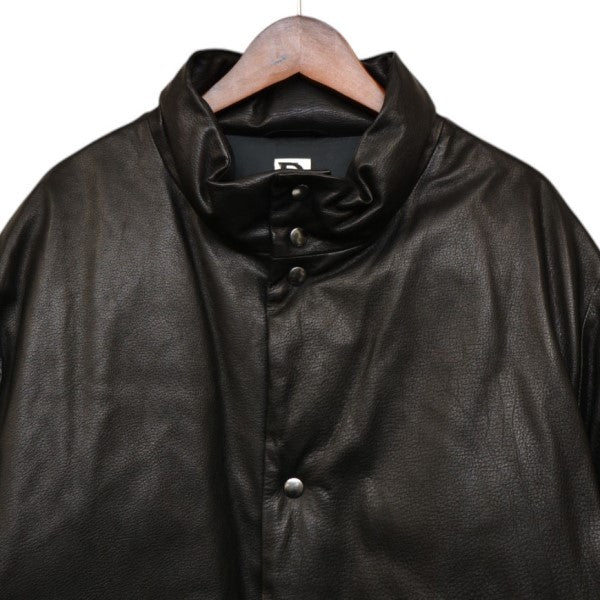 RAKINES×WAGAMAMA 2023AW レザーダウンジャケット 10S23FW212B 古着・中古-4枚目のアイテム画像