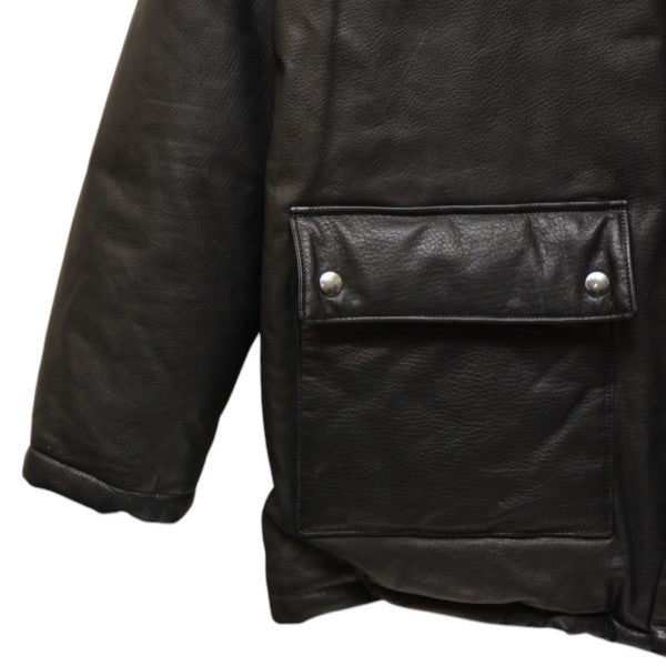 RAKINES×WAGAMAMA 2023AW レザーダウンジャケット 10S23FW212B 古着・中古-6枚目のアイテム画像