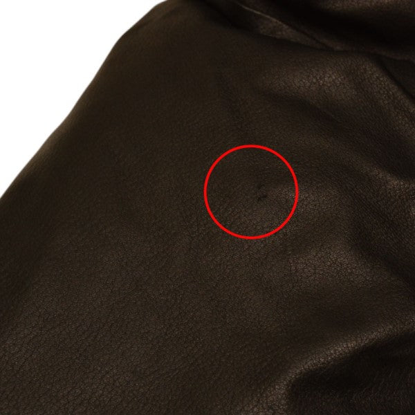 RAKINES×WAGAMAMA 2023AW レザーダウンジャケット 10S23FW212B 古着・中古-7枚目のアイテム画像