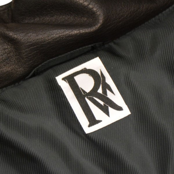 RAKINES×WAGAMAMA 2023AW レザーダウンジャケット 10S23FW212B 古着・中古-9枚目のアイテム画像