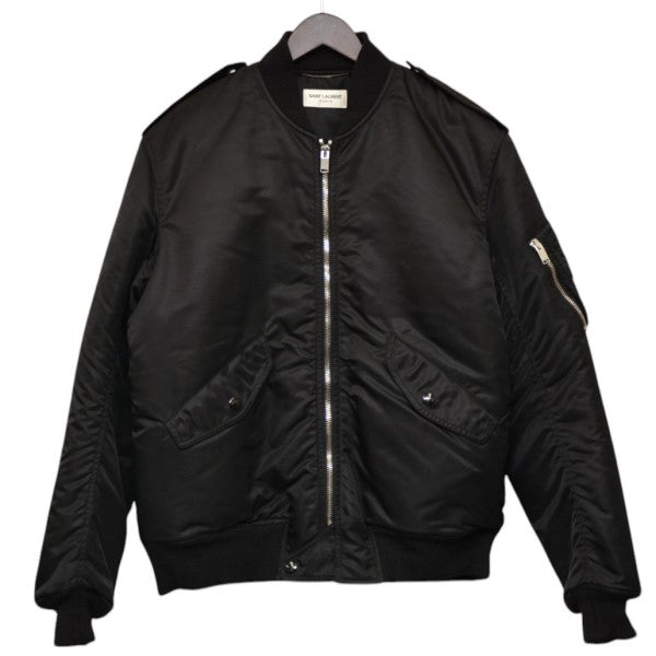 Saint Laurent Paris 古着・中古 サンローランパリの2015AW クラシックボンバージャケット MA-1 397643です。