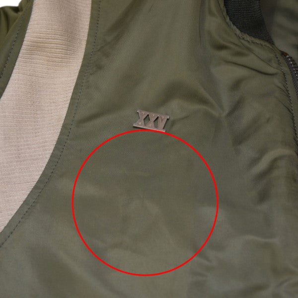 STUSSY×Fragment Design×UNDEFEATED×Alpha 25周年 MA-1 Jacket