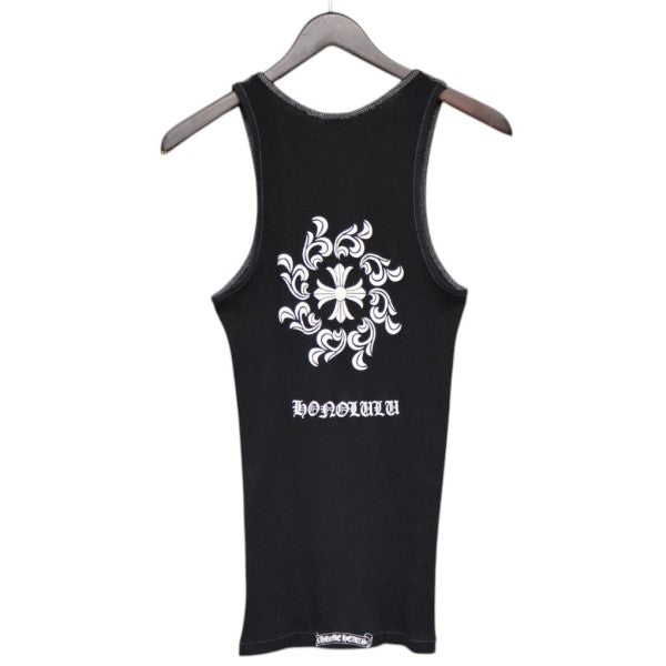 Honolulu Back Cross Tank Top　プリントタンクトップ