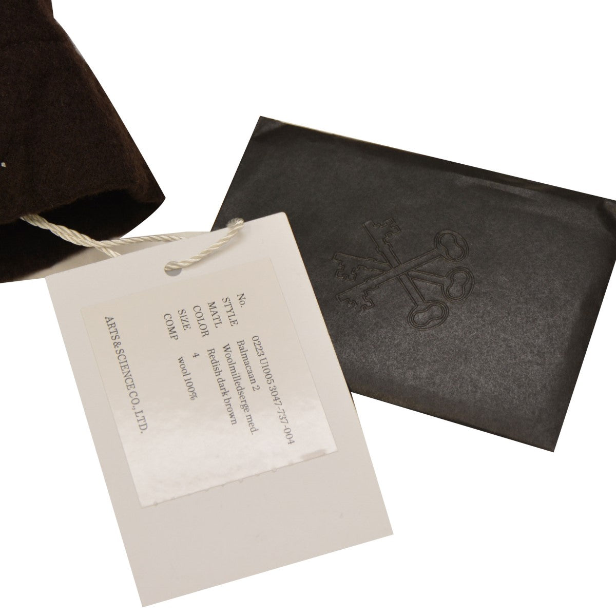 2022AW　Balmacaan 2　バルマカーンコート　ロングコート　0223-U1005-3047