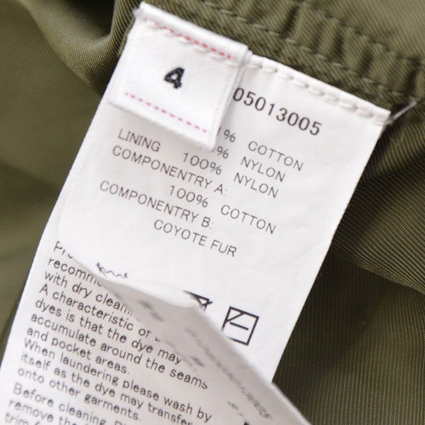 VISVIM 2024AW SIX-FIVE FISHTAIL PARKA フィッシュテイルパーカー ミリタリーコート 0124205013005 古着・中古-9枚目のアイテム画像