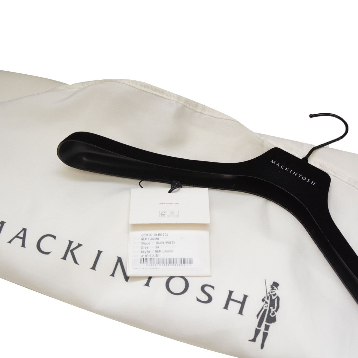 MACKINTOSH NEW LAGGAN TIELOCKEN COAT ゴム引きコート タイロッケンコート GR-1044 古着・中古-10枚目のアイテム画像