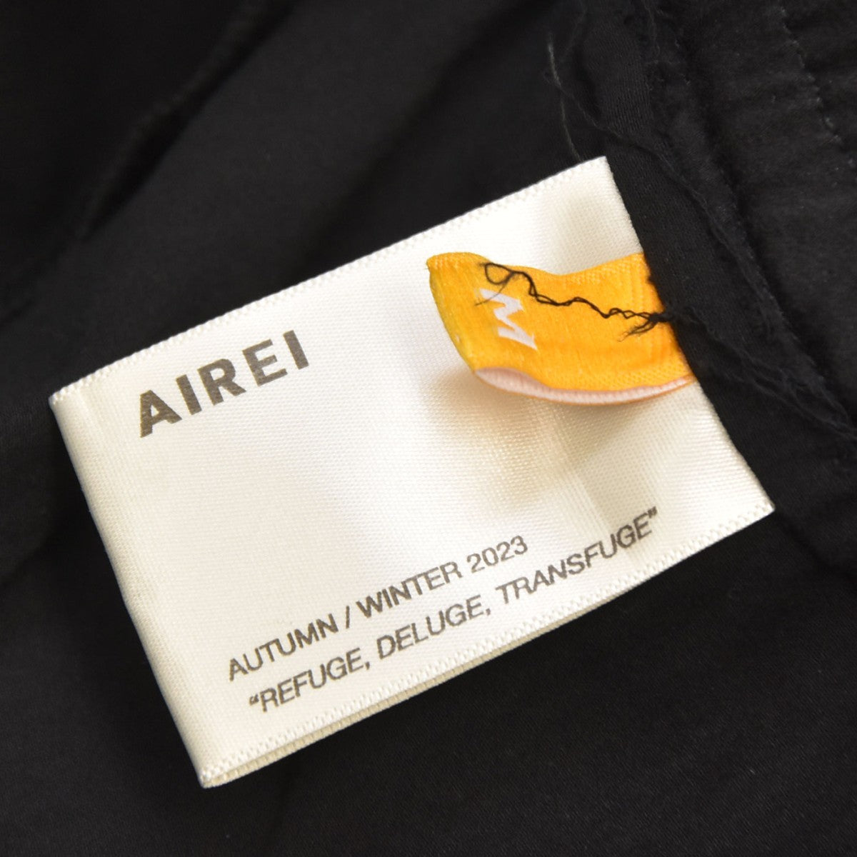 AIREI カットオフワイドクロップドパンツ 古着・中古-9枚目のアイテム画像