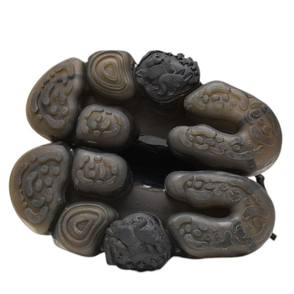 grounds◆グラウンズ/MOOPIE PUMPS BLACK VELVET grounds(グラウンズ) MOOPIE PUMPS BLACK VELVET ベロアパンプス