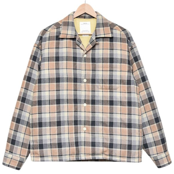 visvim KEESEY CHECK DOWN JKT サイズ1(beige) KEESEY CHECK DOWN JKT-カジーチェックダウンジャケット-visvim