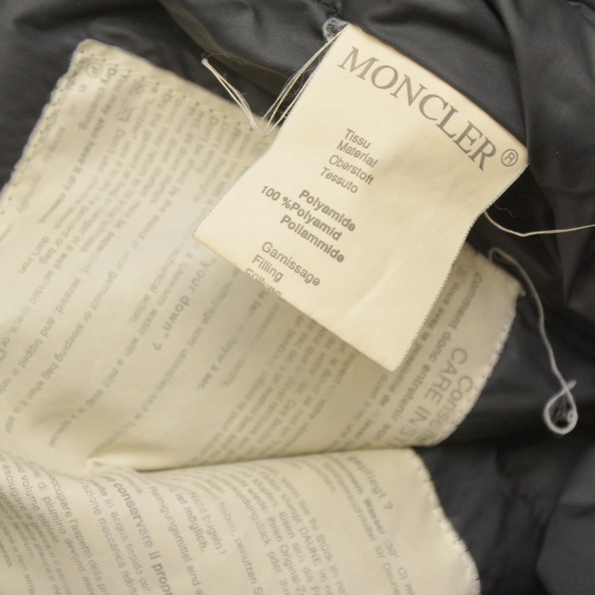 MONCLER(モンクレール) 青タグ Archive ダウンジャケット OLD MONCLER
