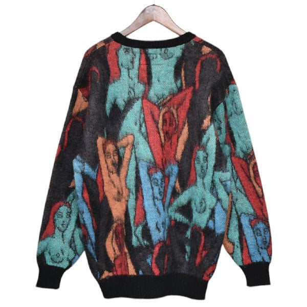 WACKO MARIA(ワコマリア) 2022AW YULA 百女図 MOHAIR KNIT