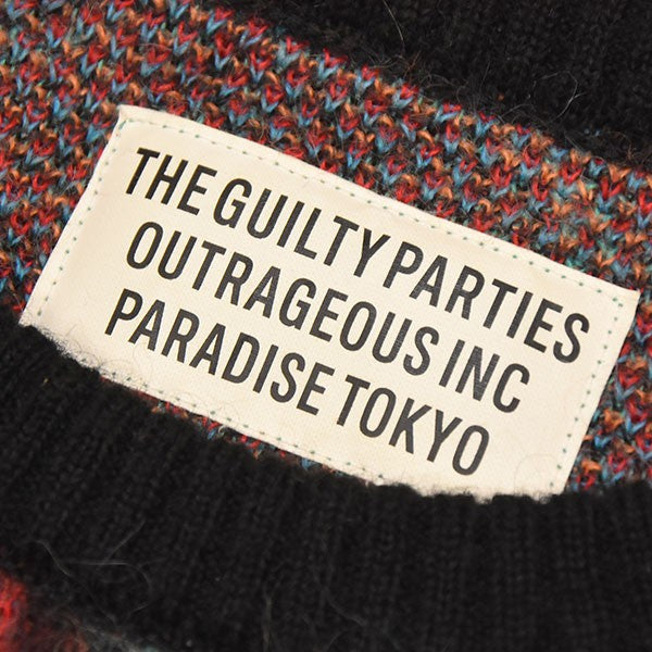 WACKO MARIA(ワコマリア) 2022AW YULA 百女図 MOHAIR KNIT JACQUARD