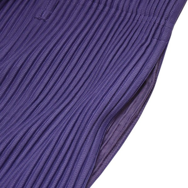HOMME PLISSE ISSEY MIYAKE プリーツストレートパンツ HP38JF392 古着・中古-4枚目のアイテム画像