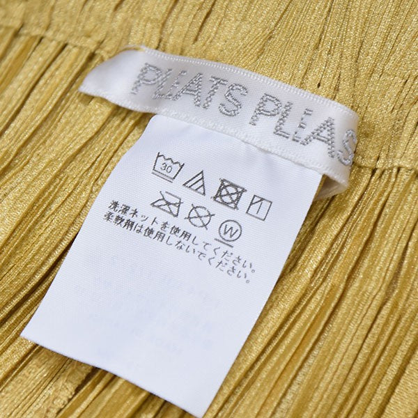 PLEATS PLEASE ISSEY MIYAKE THICKER BOTTOMS プリーツストレートパンツ PP43JF372 古着・中古-6枚目のアイテム画像