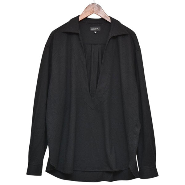 36G Cashmere Varruse Shirt　ヴァルーズシャツ　プルオーバーカシミヤシャツ　KM24A-039