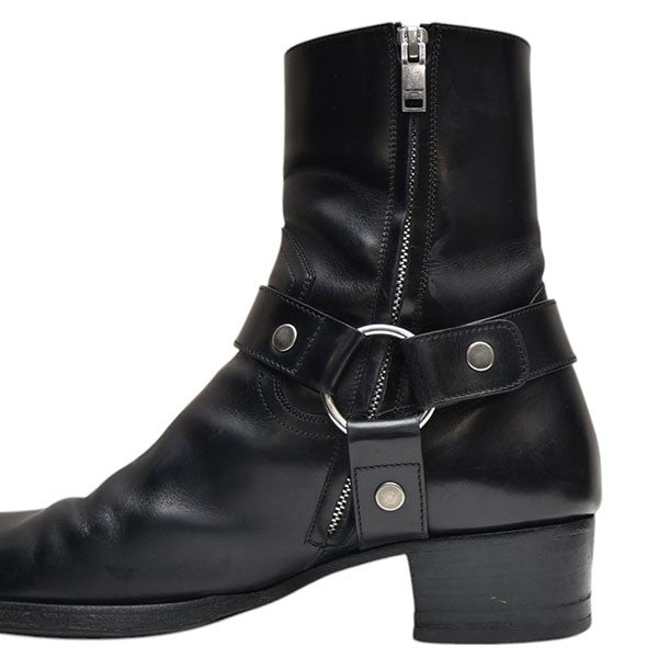 美品✨️SAINT LAURENT ハーネスリング チェーンブーツ38 箱付き 6813311YL001000_1.jpg