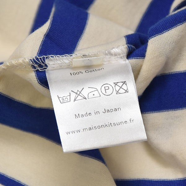 MAISON KITSUNE&#39; - メゾンキツネボーダーTシャツ Maison Kitsune｜メゾンキツネのトップス（ボーダー柄）通販
