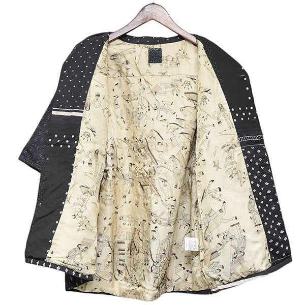 VISVIM 2025SS WALLIS DOWN SHIRT SS バンダナ柄半袖ダウンシャツジャケット 0225905011001 古着・中古-6枚目のアイテム画像