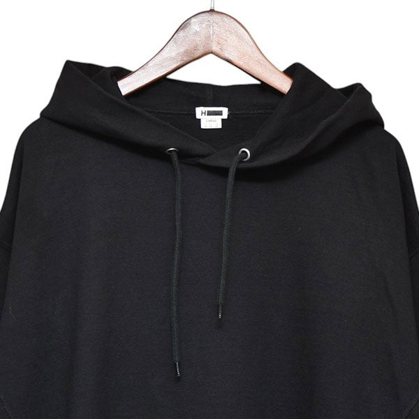 HYKE オーバーサイズパーカー　フーディー　スウェット　黒 HYKE オーバーサイズパーカー フーディー スウェット 黒 SWEAT