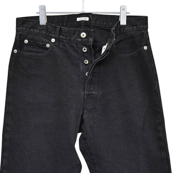 INSCRIRE×H BEAUTY＆YOUTH 5POCKET DENIM デニムパンツ ブラック