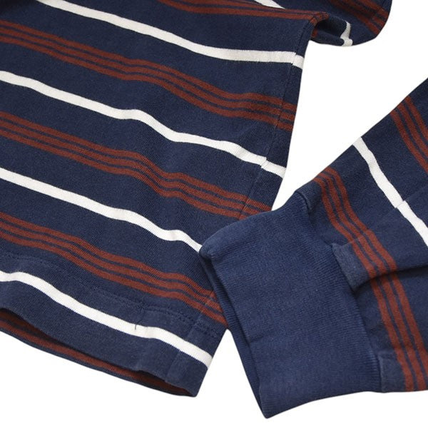plllllleeeasse(プリーズ) 2024SS multi stripe long sleeve