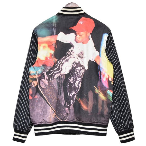 Supreme×COMME des GARCONS SHIRT 2014SS Reversible Varsity Baseball