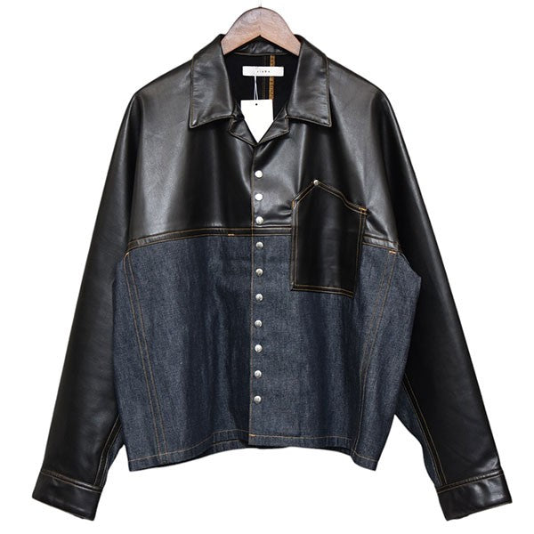 新春セール‼️Jieda snap button denim shirt L/s