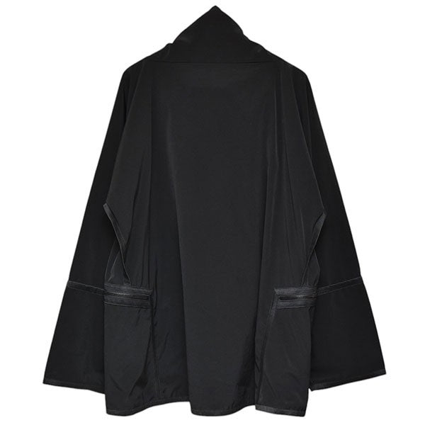 Helene Clement DoubleZip Coat ハイネックダブルジップブルゾン ジャケット 古着・中古-2枚目のアイテム画像