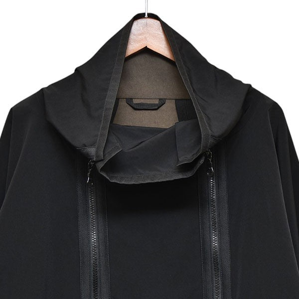 Helene Clement DoubleZip Coat ハイネックダブルジップブルゾン ジャケット 古着・中古-3枚目のアイテム画像
