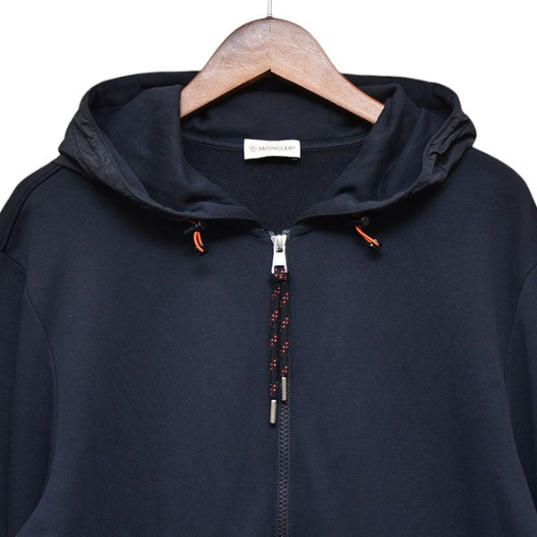 Moncler MAGLIA CARDIGAN ネイビー パーカー モンクレール MAGLIA CARDIGAN E209H8400900 8099W パーカー L