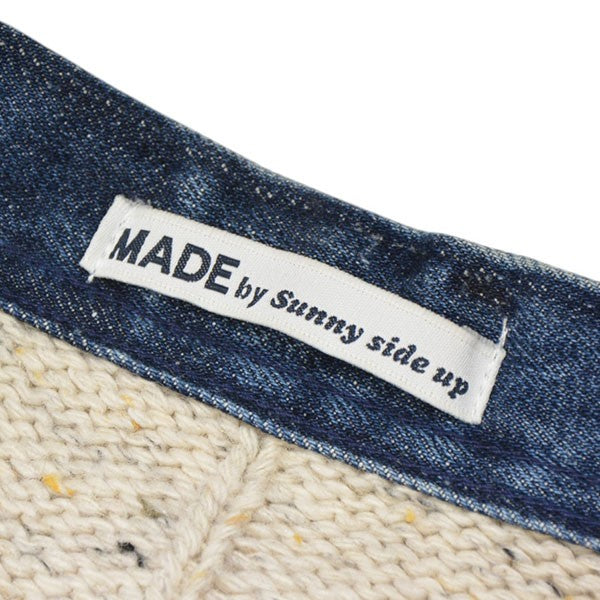 REMAKE DENIM PIPING CARDIGAN　デニムパイピングリメイクカーディガン