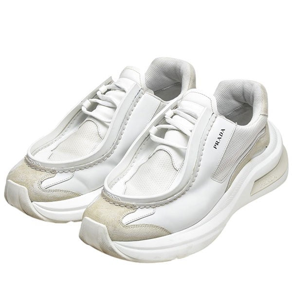 プラダ　Systeme ローカットスニーカー　2EG424 PRADA(プラダ) Systeme ローカットスニーカー 2EG424 2EG424 ホワイト