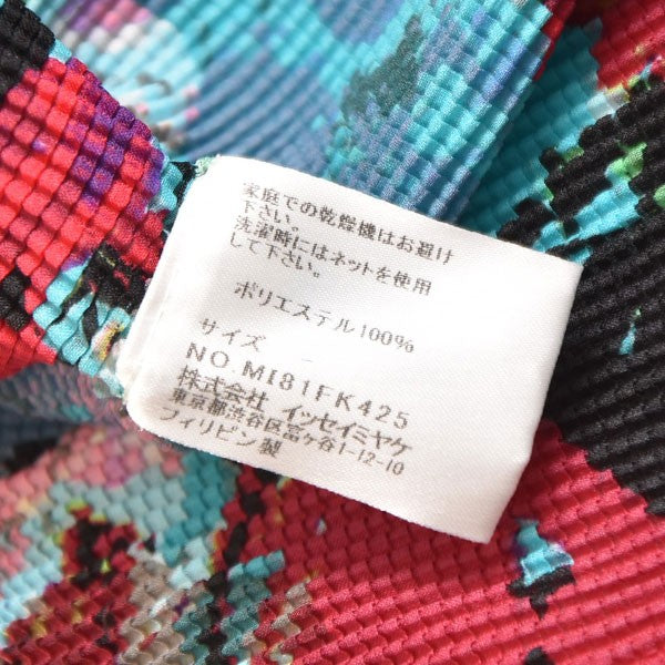 MeISSEYMIYAKE ミーイッセイミヤケ MI83FK371 ﾌﾞﾗｯｸ 総柄 ｶｯﾄｿｰ  