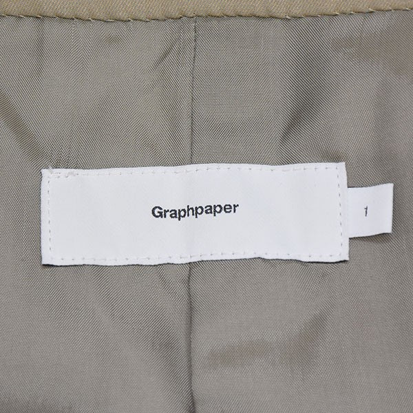 Graphpaper(グラフペーパー) 2021SS Voile Gabardine Soutien