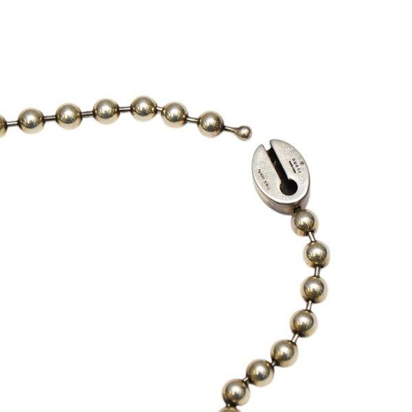 GUCCI(グッチ) インターロッキングG ボールチェーンネックレス