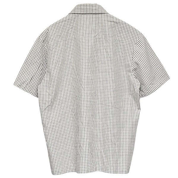 button up shirt　半袖チェックシャツ
