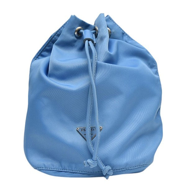 PRADA 巾着ポーチ ミニバッグ MV369 古着・中古-1枚目のアイテム画像