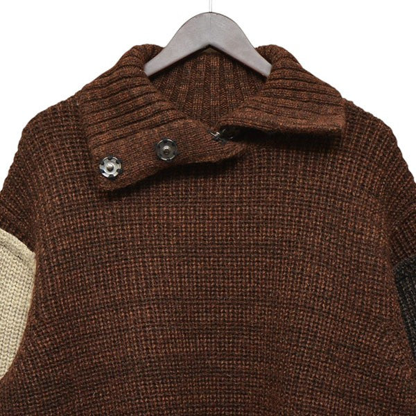 KHOKI 2022AW Suzani patchwork knit パッチワークニット 22aw-k-05 古着・中古-3枚目のアイテム画像